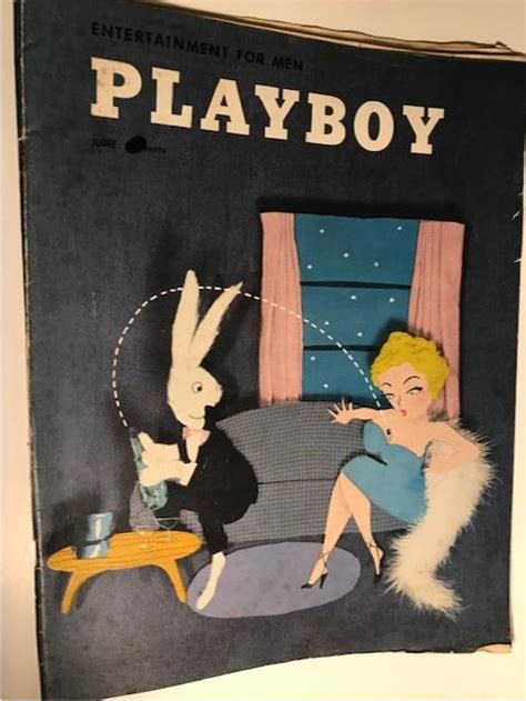 PLAYBOY MAGAZINE VOLUME 1 NO 7 JUNE 1954 By Hefner Hugh M
