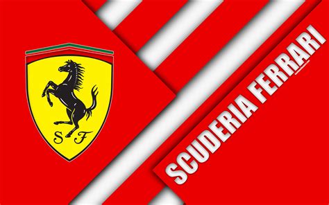 Scuderia Ferrari 4k Italy Formula 1 Material Design Red