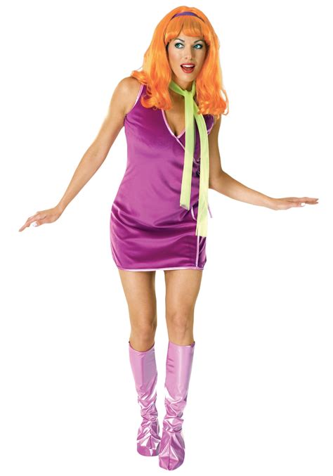 Adult Daphne Costume Daphne Scooby Doo Costume W Wig