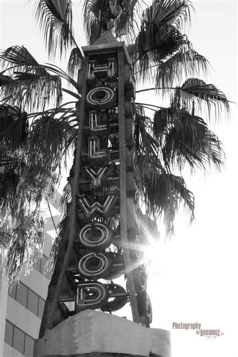 A Glimpse Of Hollywood Black And White From Our Los Angeles Series