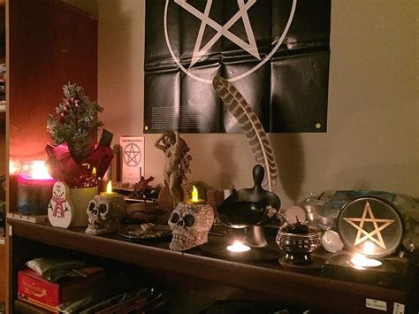 Yule Altar Ritual Wicca Pagan Wheel Of The Year Winter Solstice Celebration Witchcraft Yule