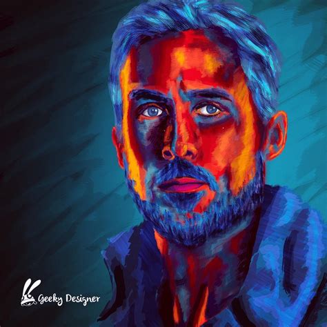 I Made A Fan Art Of Ryan Gosling In Bladerunner 2049 And Wanted To Share It With Other Fans