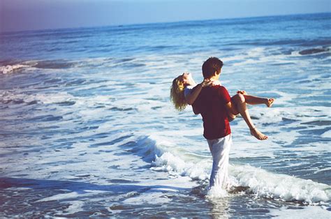 Couple Cute Love Photography Sea Sweet Image 107596 On