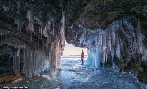 Photographer Captures Breathtaking Images Of Icicle Formations