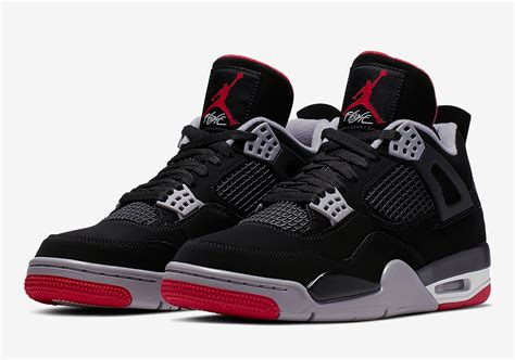 Nike Gives An Official Look At The Air Jordan 4 Bred The Source