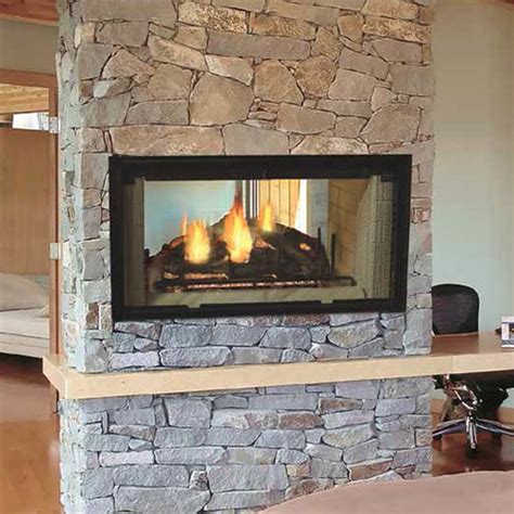 36 See Thru Radiant Wood Burning Fireplace Nee Fireplaces