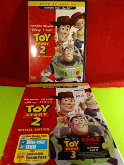 Toy Story 2 Two Disc Special Edition Blu Ray Dvd Combo W Slipcover 5 99 Picclick