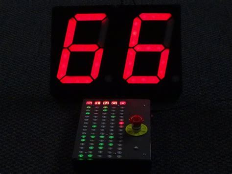 Arduino Bingo Machine With Diy A4 Size 7 Segment Displays Diy