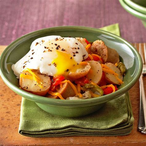 Potato Sausage And Egg Breakfast Recipe Eatingwell