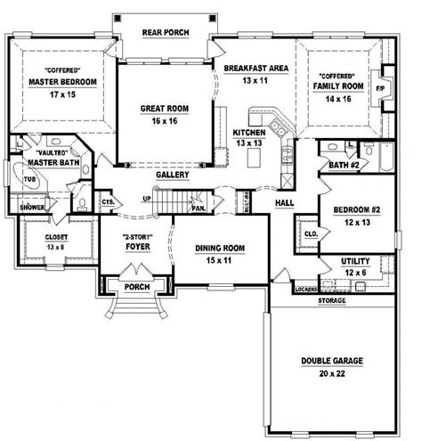 Plans of this size offer more than just space, privacy, and browse our collection of four bedroom house plans to find your next dream home, and contact us. Unique Four Bedroom Three Bath House Plans - New Home ...