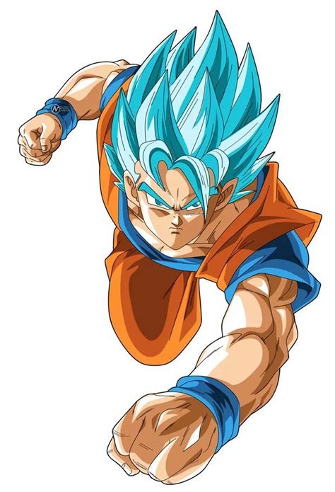 Goku Ssj Azul Traje Clasico Super Saiyajin Goku Super Saiyajin Goku