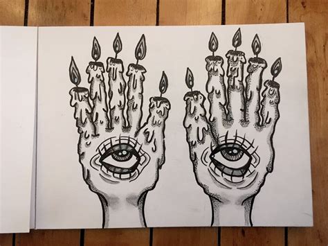 Psychedelic Trippy Pencil Drawings Yesi Fara