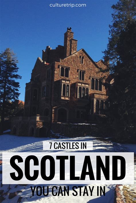 7 Castles In Scotland You Can Actually Stay In Castles In Scotland