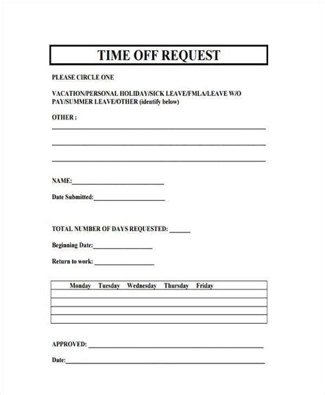 time  request form time  request form registration form sample
