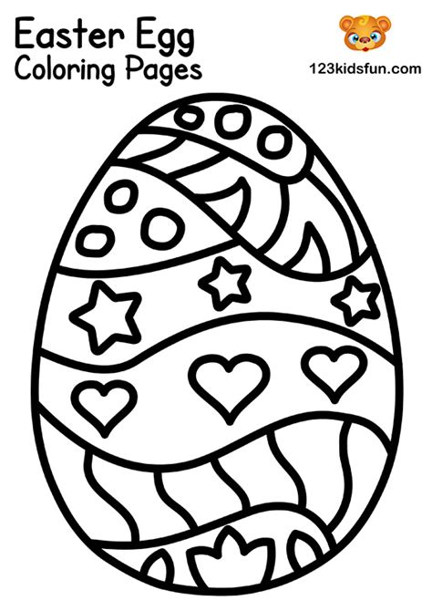 Happy spring and happy easter. Free Easter Coloring Pages for Kids | 123 Kids Fun Apps