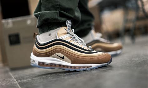 Nike Air Max 97 Shipping Box Ale Brown Hype Stew Sneakers Detroit
