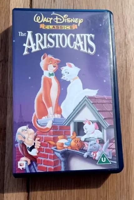 WALT DISNEY CLASSICS The Aristocats VHS Video Tape Vintage PicClick UK