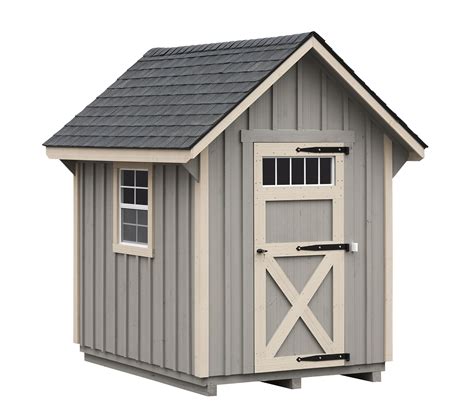 6x8 Pine Board And Batten Storage Shed From Horizon Structures Perfect