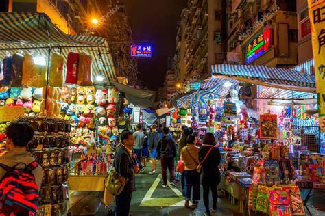 It was incorporated in 1980, but a formal stock market has existed since 1891. Market scene at Temple Street, Hong Kong, at night - Stock ...