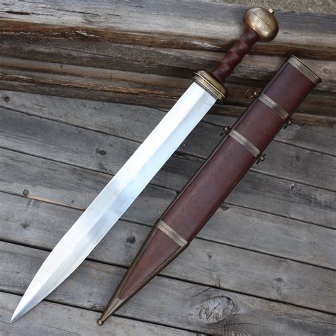 Ancient Roman Legionary Gladius Sword With Scabbard Etsy