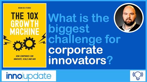 What Is The Biggest Challenges For Corporate Innovators Youtube