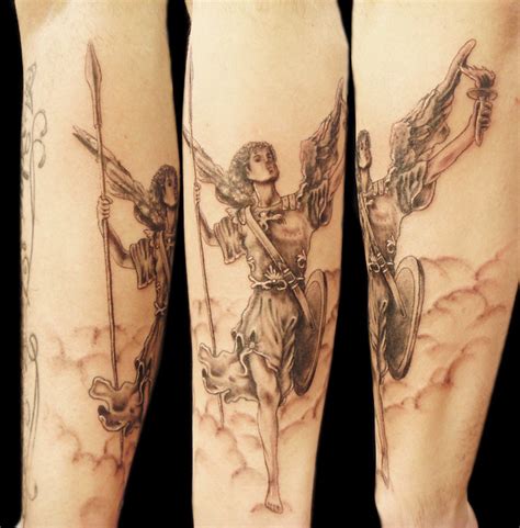 Uriel showed to me, whom the lord of glory hath set for ever over all the luminaries of the heaven. Uriel Archangel tattoo | Flickr - Photo Sharing!