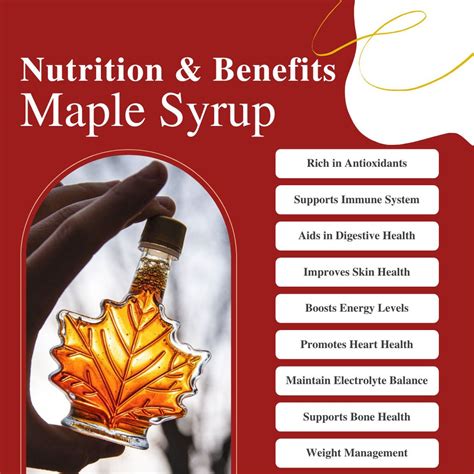 Nutrition And The 9 Health Benefits Of Maple Syrupr Jakemans Maple Syrup