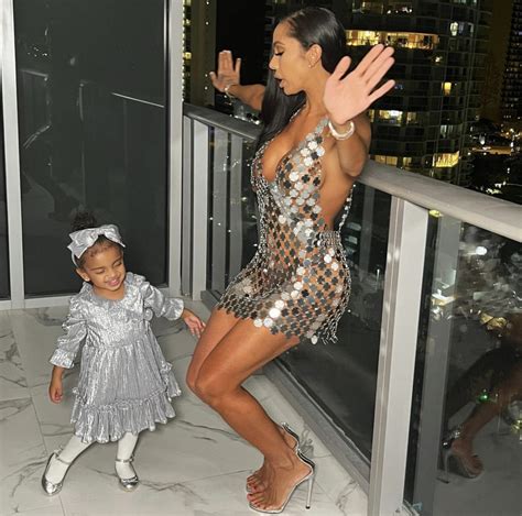Wardrobe Inquiry Erica Mena Rang In The New Year With Daughter Safire Wearing Fannie Schiavoni