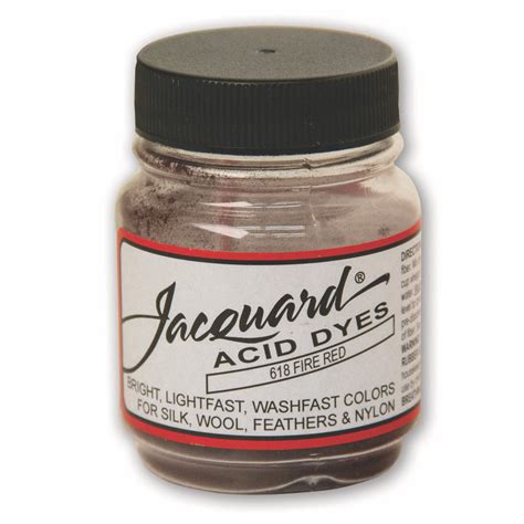 Buy Jacquard Acid Dye 12 Oz 6112 Fire Red