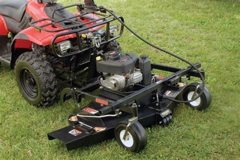 Transform Your Atv Into The Ultimate Lawn Mower Atv Outdoors
