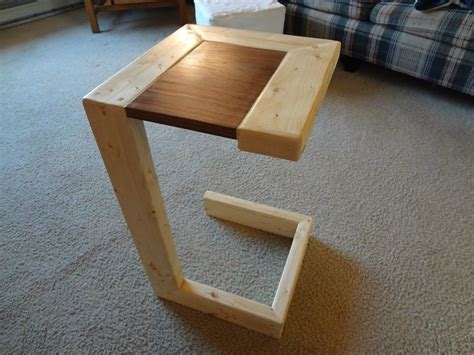 2x4 End Table Modern End Tables Diy Wood Projects End Tables