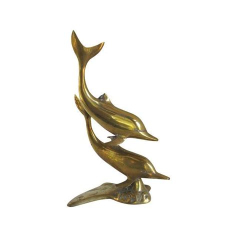 Image Of Brass Dolphin Sculpture Decorative Objects Dolphins Perfect