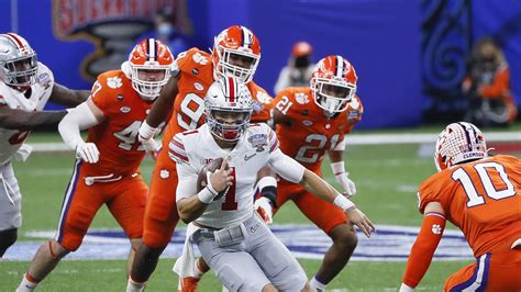 Gregory a poole on instagram: Video: Justin Fields describes pain during Clemson game