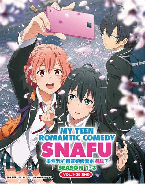 My Teen Romantic Comedy Snafu Oregairu Complete Series Dvd Etsy