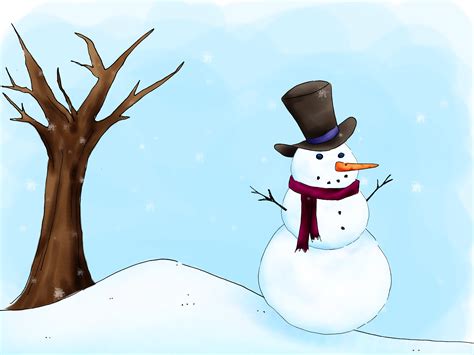 How To Make A Snowman With Pictures Wikihow