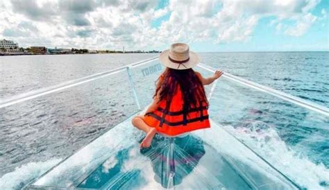 From Cancun Glass Boat Sightseeing Trip Getyourguide