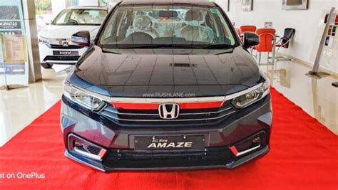 2021 Honda Amaze Facelift Launch Price Rs 716 Lakh Variants And Features