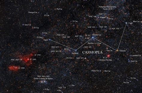 Constellation Of The Month October Cassiopeia Keighley Astronomical