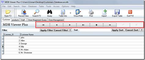 View Insert And Modify Data Table Without Using Ms Access