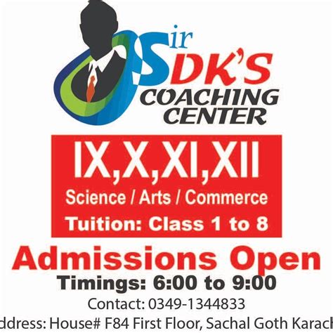 Sir Dks Coaching Centre Home Facebook