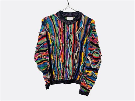 Authentic Vintage Rainbow Coogi Sweater Unisex Size Medium Etsy