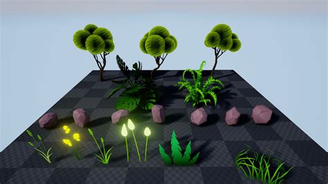 Stylized Forest In Environments Ue Marketplace