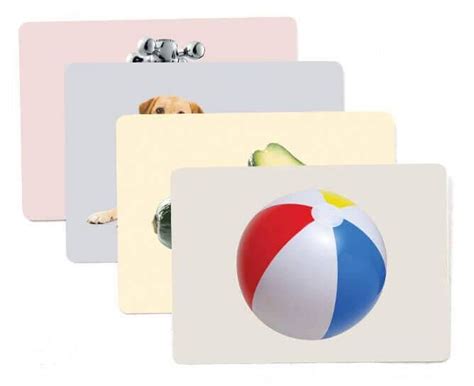 Common Objects Cards For Building Vocabulary Visual Development Child