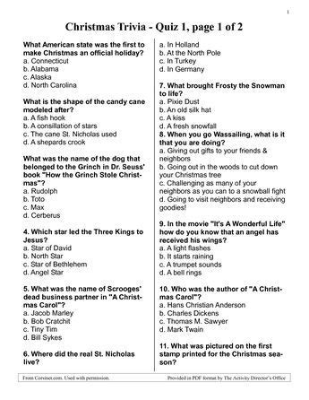 Check spelling or type a new query. Free+Printable+Christmas+Trivia+Questions+and+Answers ...