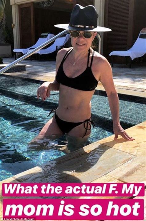 Lea Michele Flaunts Pert Derriere In Clinging One Piece In Hawaii