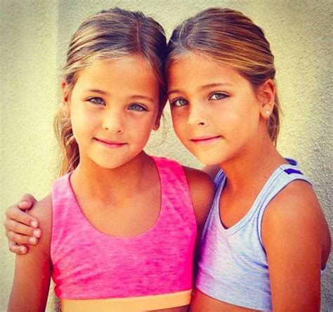 a história das irmãs gêmeas que se tornaram modelos famosas ainda My