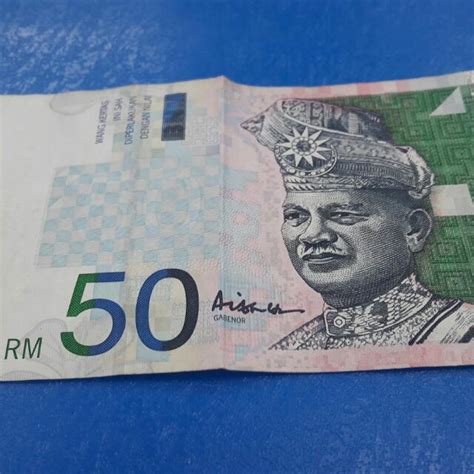 Duit Rm50 Lama Sign Ali Hassan Hobbies And Toys Collectibles
