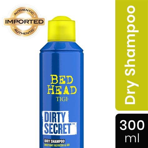 Tigi Bed Head Dirty Secret Dry Shampoo Spray Instant Refresh Go Buy