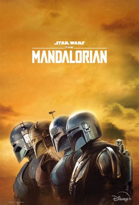 The Tribes All Here On New Star Wars The Mandalorian Season 3 Poster