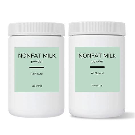 Amazon Com Skim Nonfat Milk Powder 16oz 100 Non GMO Gluten Free